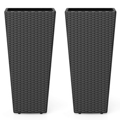 30" Tall Modern Planter Set (2-Pack) product